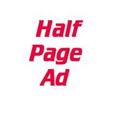 Advertisements - Half Page Ad